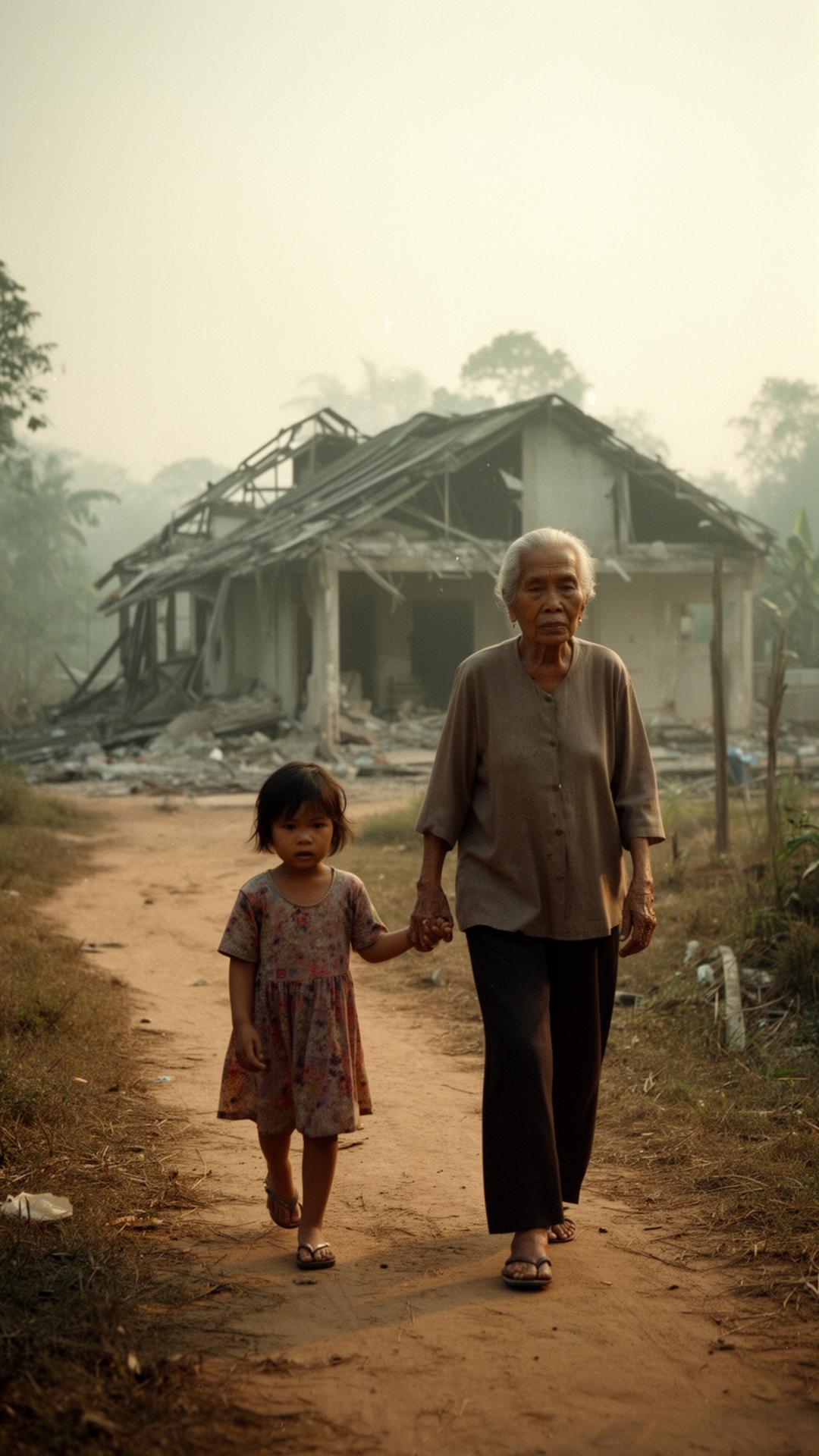 What remains after the smoke