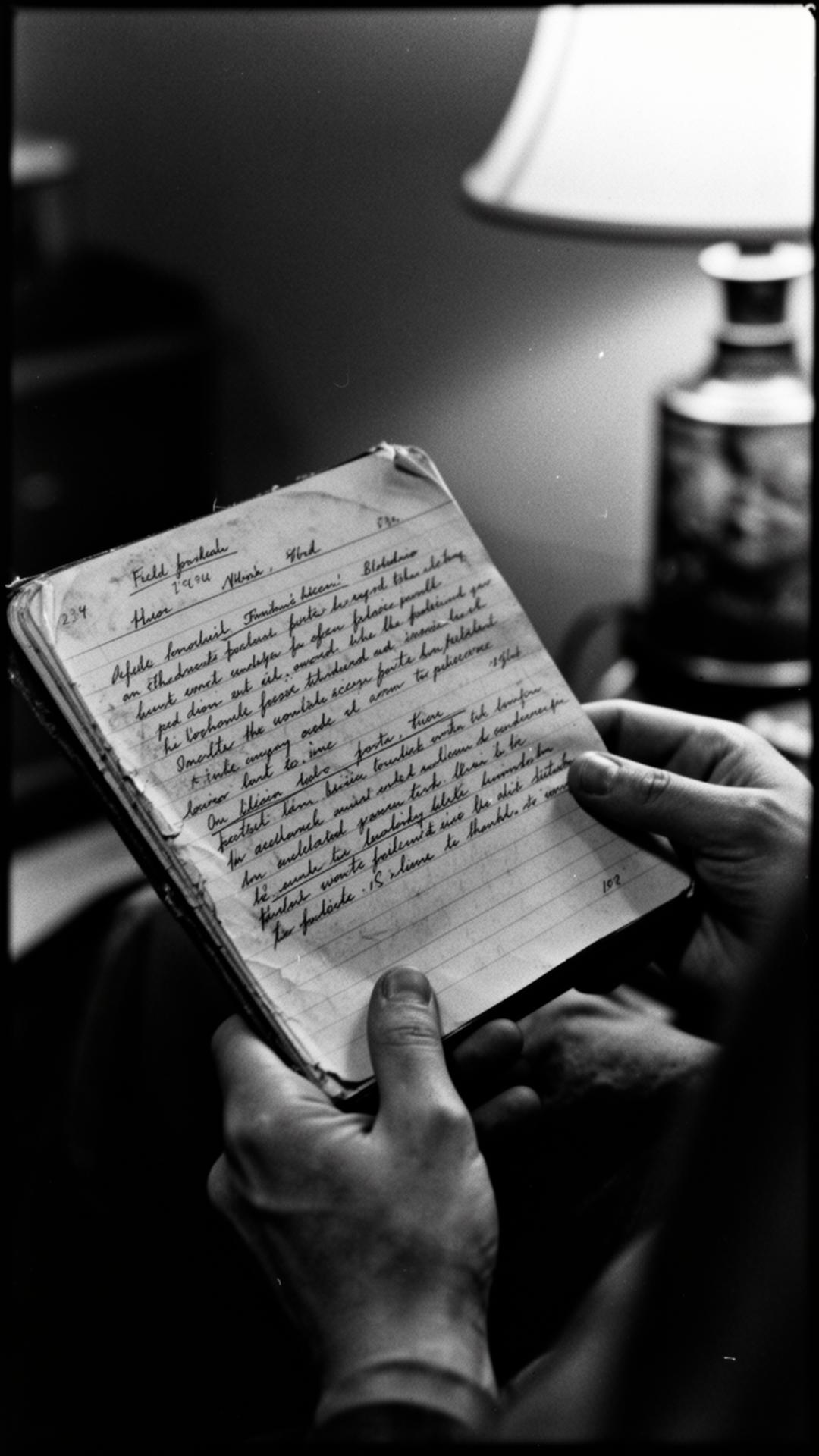 Pages from the correspondent's notebook